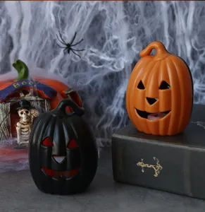 Halloween LED pumpkin light night light spooky party decoration glowing prop home decor item