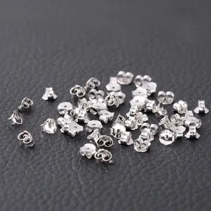 925 argento sterling perni orecchini tappi fermagli accessori gioielli allingrosso vista