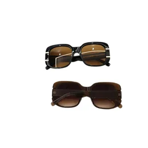 New 2026 stylish square sunglasses for men and women, trendy UV protection shades for street fashion.