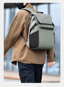 Mochila hombre impermeable gran capacidad casual negocios viaje ordenador portatil