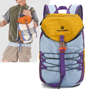 Lightweight Waterproof Nylon Casual Sports Backpack Urban Outdoor Hiking Travel Daypack For Men And Women