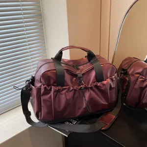 Borsa da viaggio impermeabile borsone sportivo fitness con scomparto per scarpe.