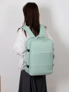 Large Capacity Casual Travel Backpack Waterproof Oxford Cloth Business Commuter Backpack For Women School Laptop Bag