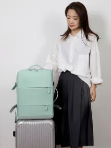 Large capacity travel backpack for women, lightweight casual business school daily daypack.