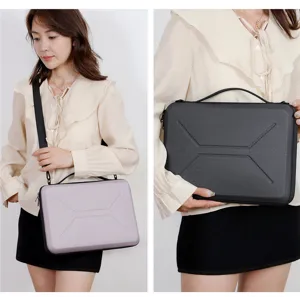 13.3 inch EVA zakelijke laptop tas schokbestendige schoudertas voor dagelijks gebruik.
