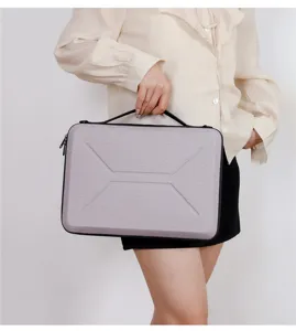 EVA zakelijke laptop tas 13.3 inch waterdicht schokbestendig tablet handtas grijs