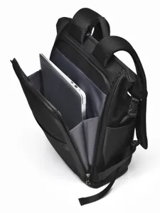 Heren roll-top laptop rugzak zakelijke commuter casual reistas met grote capaciteit