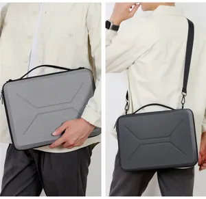 EVA Zakelijke Laptop Tas 13.3 Inch Schokbestendige Waterdichte Schoudertas forens Grijs
