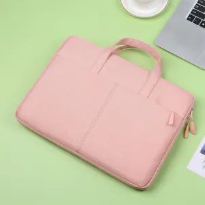 Business Laptop Bag Oxford Cloth Waterproof Briefcase Handbag Lightweight Computer Bag For Working Office Commute