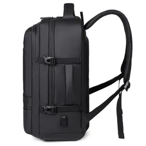 Men's Business Laptop Backpack Waterproof Multifunctional Large Capacity Travel Bag Commuter Bookbag