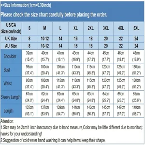Size chart details for casual solid color loose pullover dress with belt and various sizes.