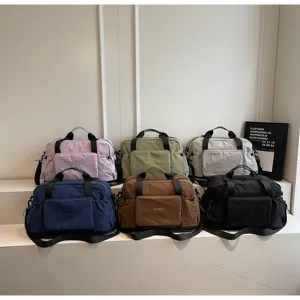Lightweight multifunctional travel duffel bag large capacity short business trip luggage