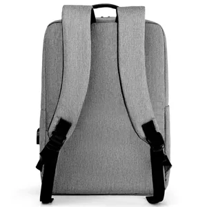 17 inch grote capaciteit zakelijke casual laptop rugzak grijze reizen school dagrugzak voor heren dames