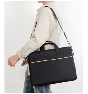 Grande capacita borsa per laptop lavoro borsa tracolla viaggio messenger professionale