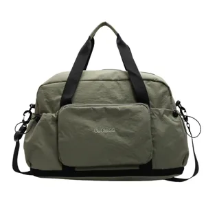 Lightweight multifunctional travel duffel bag with large capacity for gym and short trips.