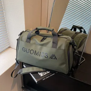 Grote Capaciteit Waterdichte Reistas Duffle Met Schoenentvak Nat Droog Scheiding Fitness Bagage Tas Voor Mannen