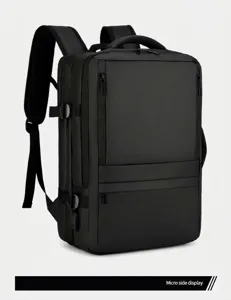 Large capacity business laptop backpack for men waterproof travel commuter backpack bag