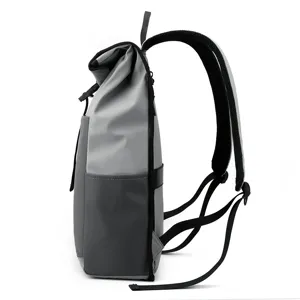 Men Women Fashion Casual Nylon Backpack Large Capacity Business Laptop School Bookbag Urban Minimalist Travel Bag