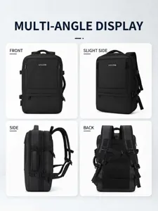 Large capacity business laptop backpack waterproof travel commuting backpack for men.