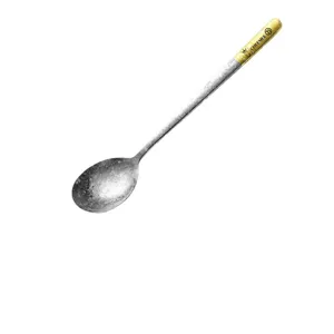 Cuillère à long manche en pur titane maison haut de gamme exquise soupe cuillère à manger