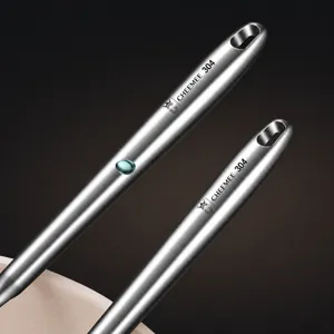 Stainless steel kitchen utensil handle with hanging hole durable food grade cookware part