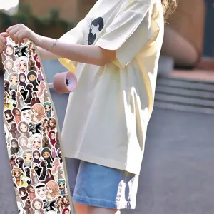 Süsses Cartoon Frauen Graffiti Aufkleber Set für Skateboard Dekoration und Koffer Tagebuch.
