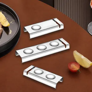 Edelstahl Besteckablage Set 304 Messer Gabel Löffel Halter für den Esstisch