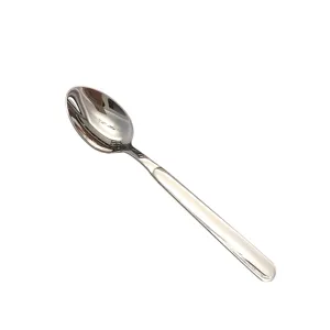 Cuillère en Acier Inoxydable de Qualité Alimentaire Cuillère à Soupe de Cuisine Principale