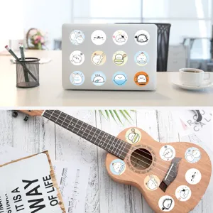 Cute seal stickers waterproof vinyl decal pack for laptop guitar water bottle decoration 500pcs