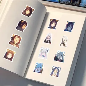 Anime Graffiti Aufkleber wasserdichte PVC Aufkleber für Koffer Handyhülle Laptop 100 Stk