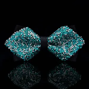 Kinder Strass Fliege glitzernde Kristall formelle Kleidung Party Performance Zubehör.