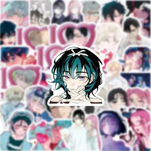 50 Stuks Anime Cartoon Graffiti Stickers Waterdicht Decal voor Koffer Telefoon Auto