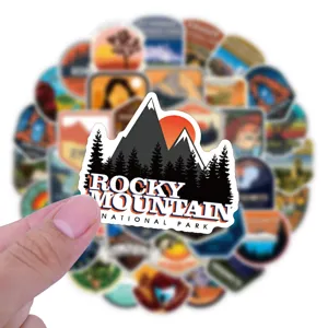 50PCS National Park Stickers Vinyl Waterproof Decals for Laptop Luggage Water Bottle