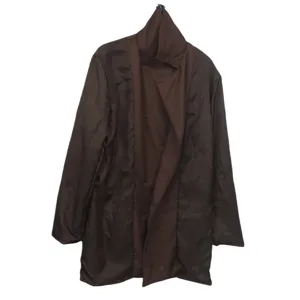Cappotto trench marrone da uomo di media lunghezza cardigan casual giacca autunno