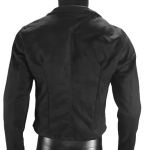 Damen Uebergangsjacke Herbst Winter schwarz Kurzmantel elegant Oberbekleidung Mode