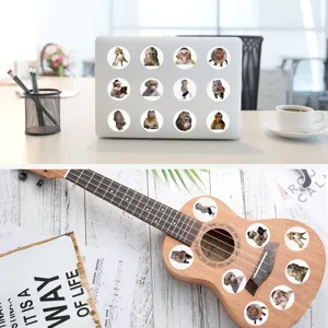 Lustige Affen Meme Sticker Rolle für Laptop, Trinkflasche, Tagebuch und DIY Dekoration.