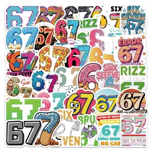 Waterproof PVC Cartoon Graffiti Stickers Aesthetic Decals For Luggage Skateboard Water Bottle Laptop Notebook