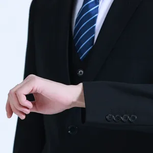 Stijlvolle heren zaken pak jasje slim fit formele blazer voor de lente herfst.