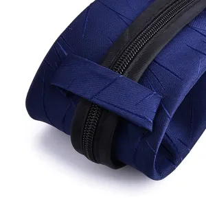 Men's zipper necktie pre-tied formal business wedding lazy tie main product view