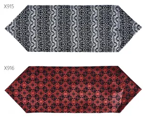 Detailed view of mens vintage pattern neckerchief and formal cravat suit accessory