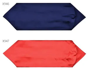 Men's silk pocket square stylish suit necktie retro polyester handkerchief detail view.