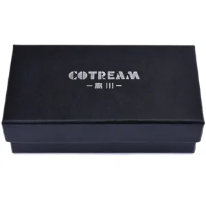 Black gift box packaging main image, featuring sleek rectangular design and elegant branding text.