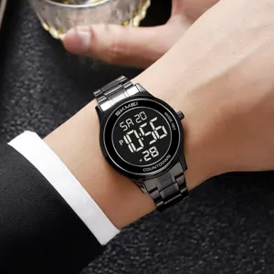 SKMEI Orologio Digitale Uomo Acciaio Inossidabile Impermeabile Multifunzione Principale
