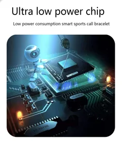 Ultra low power chip smart sports watch for daily fitness tracking and long battery life.