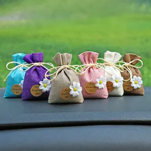 Gardenia Scented Sachets Wardrobe Air Freshener Long Lasting Fragrance Deodorizer For Car Closet Home Drawer Sachet Bag