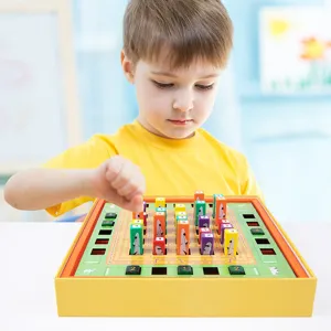 Wooden 3D Sudoku maze board game for kids, early educational logical thinking puzzle toy.