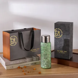 Bouteille isotherme vide en pur titane grande capacité bureau tasse de thé cadeau ensemble