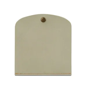 Borsa Portaoggetti Portatile per Mascherine in Pelle PU da Viaggio Impermeabile Mini Custodia Organizer