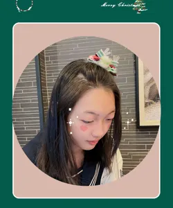 Christmas bow hair clip cute plush kids hair accessories 2025 new festive holiday headwear