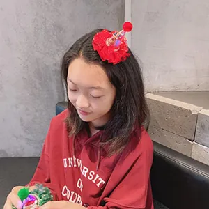 Weihnachten Haarklammer blinkend Licht Urlaub Haarnadel Kinder süße festliche Haarschmuck
